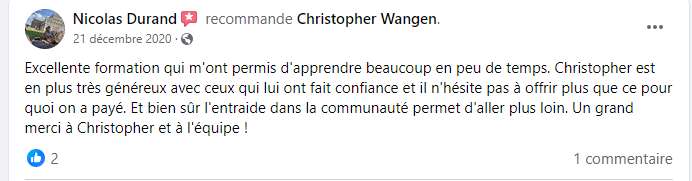 formation christopher wangen avis formation christopher wangen avis